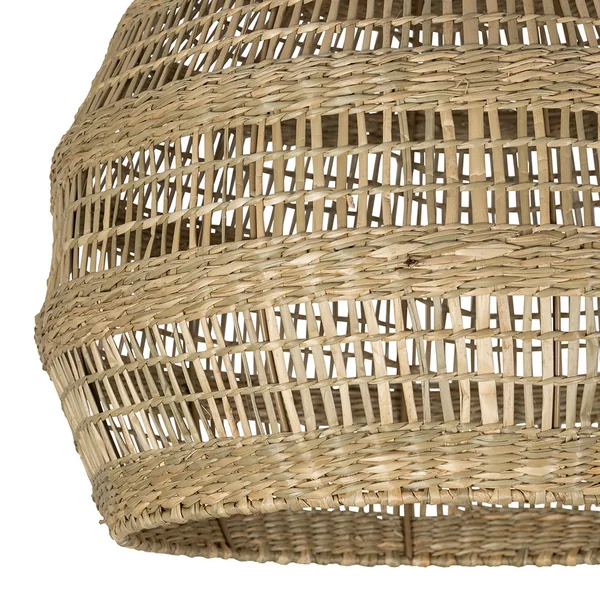 Abat-jour pour suspension en jonc de mer naturel d40cm - Cordlacy