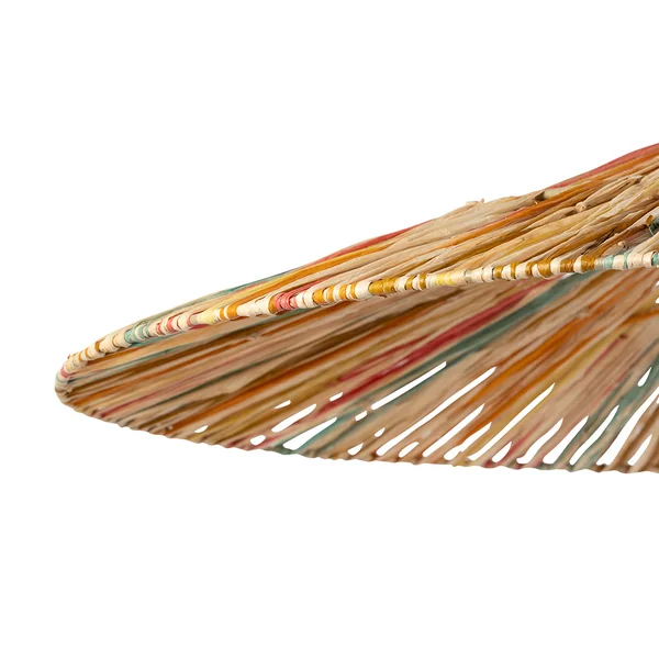 Abat-jour pour suspension en raphia multicolore d77cm - Seguia