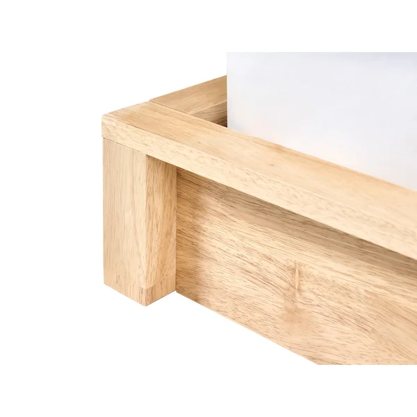 Bed without Headboard Wood ANTRAS 160 x 200 cm (EU King Size) Light Brown