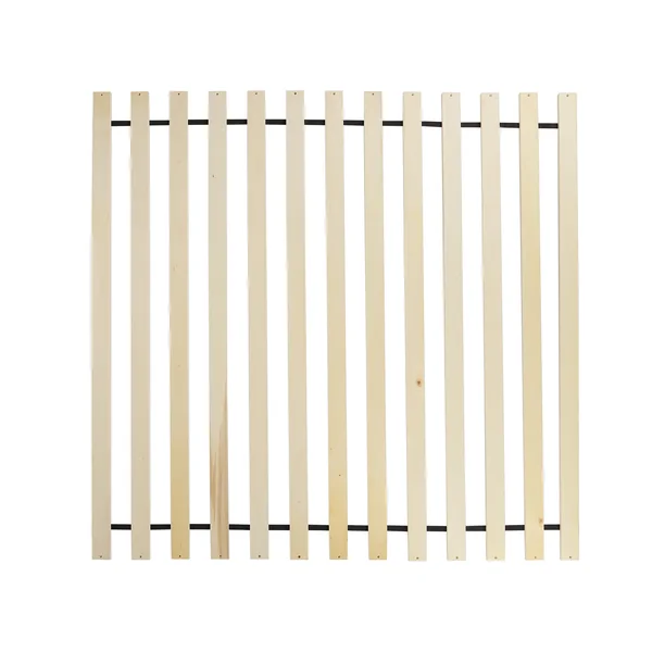 Bed without Headboard Wood ANTRAS 160 x 200 cm (EU King Size) Light Brown