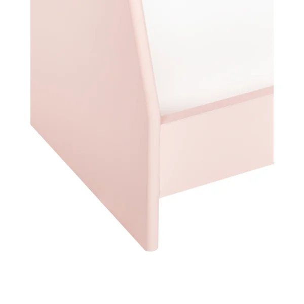 Bibliothèque 4 étagères LILOET 70 cm Rose pastel
