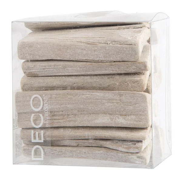 Bois flotté blanc de 80 à 120 mm en boite de 600 ml