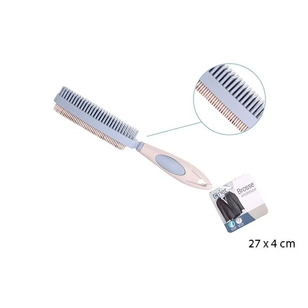 BROSSE VETEMENT RUBBER BICOLORE