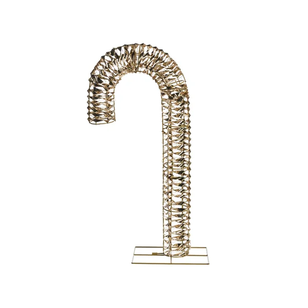 Buitendecoratie LED NORRESO Zuurstok 74 cm Goud