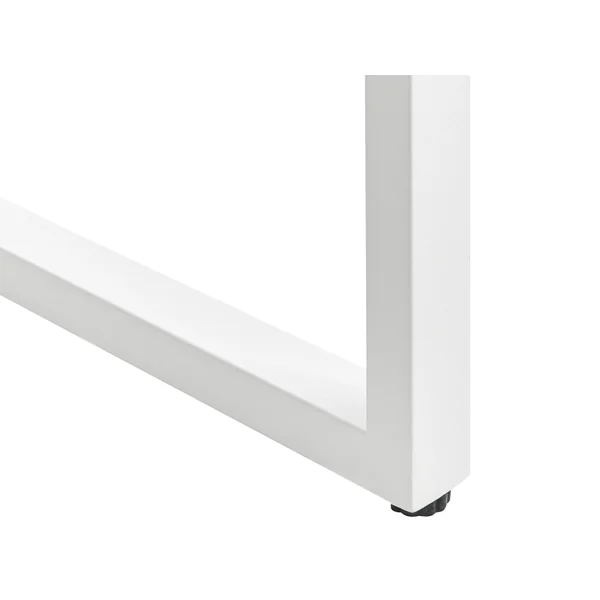Bureau d'appoint avec panneau perforé BUXTON Blanc 84 cm 48 cm