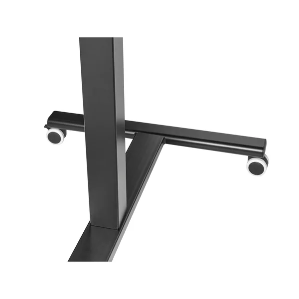 Bureau réglable manuellement en hauteur pour ordinateur portable ACADEMIA Noir 65 cm 48 cm