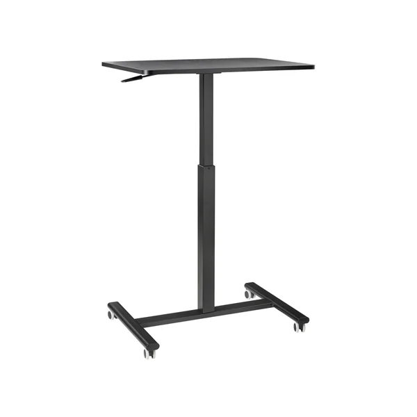 Bureau réglable manuellement en hauteur pour ordinateur portable ACADEMIA Noir 65 cm 48 cm
