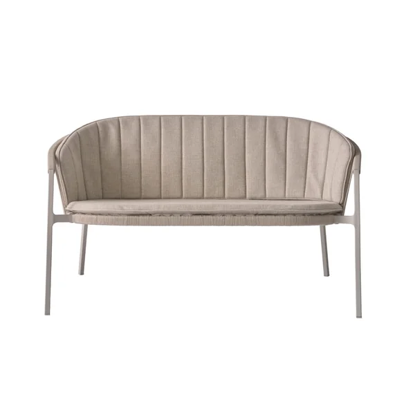 Canapé extérieur LAGRASSE 721 2 places avec coussin d'assise et dossier VIPP