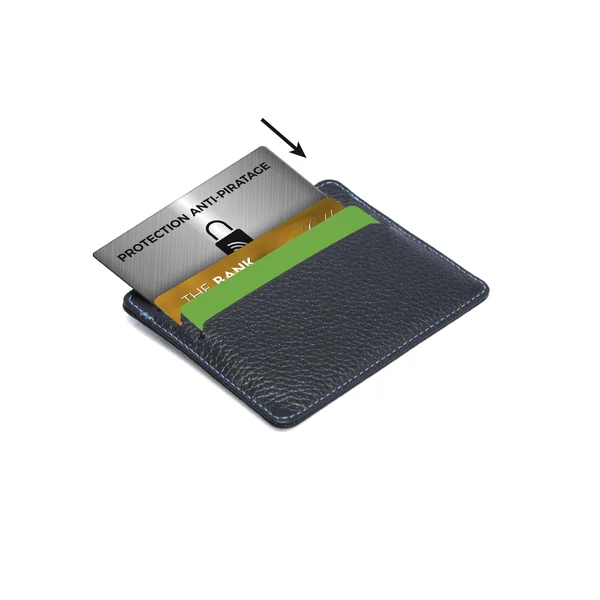CARTE ANTI PIRATAGE RFID METALLIQUE