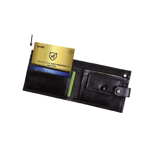 CARTE ANTI PIRATAGE RFID METALLIQUE