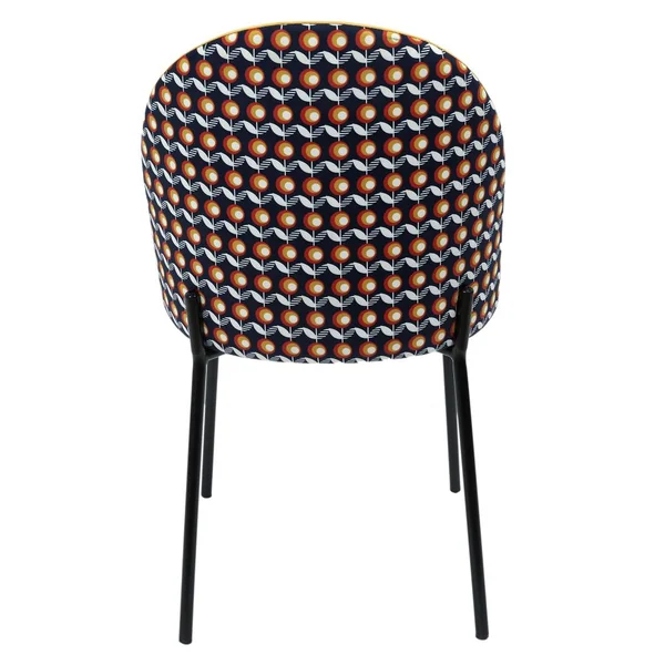 CHAISE BICOLORE RETRO FLOWER