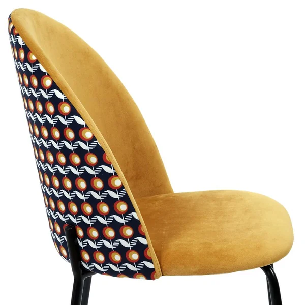 CHAISE BICOLORE RETRO FLOWER