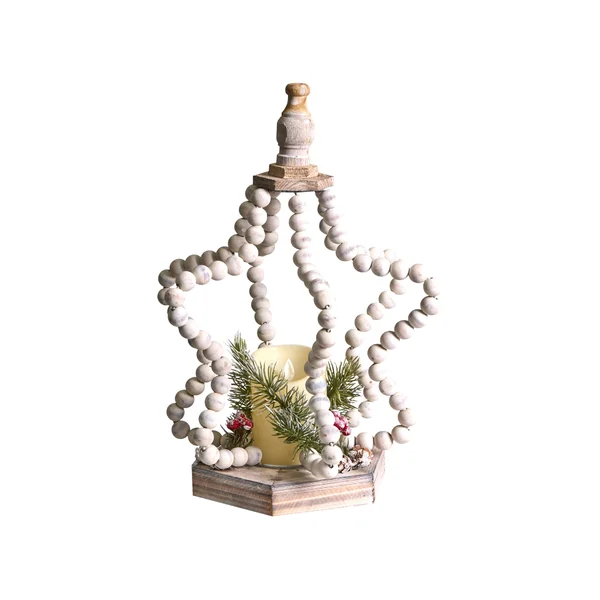 Christmas Decoration LED PATARI Star 42 cm Light Brown