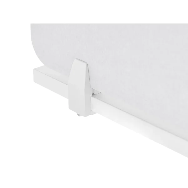 Cloison amovible de bureau SPLIT 180 x 50 cm Blanc cassé