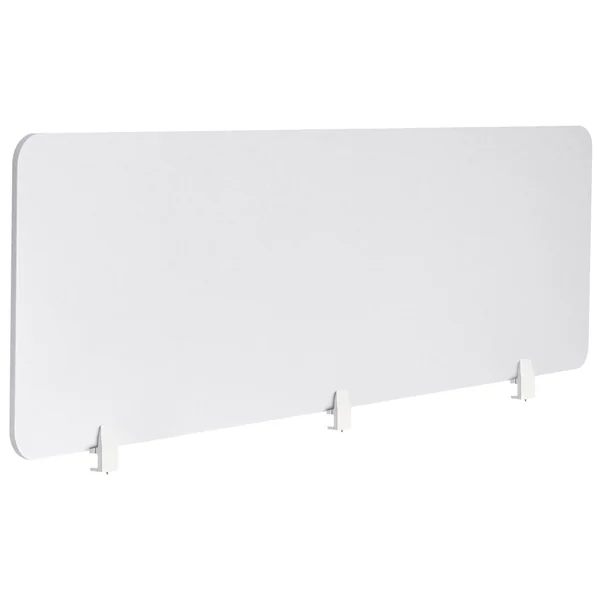 Cloison amovible de bureau SPLIT 180 x 50 cm Blanc cassé