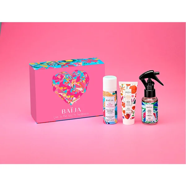 Coffret mousse de douche, crème main et brume d'oreiller - Île d'Azur