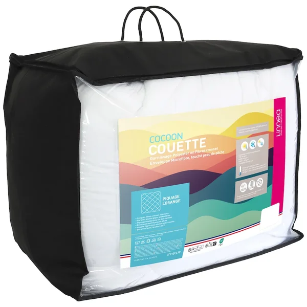 Couette 4 saisons 300x240 cm COCOON garnissage fibre polyester 200+300 = 500 g/m2