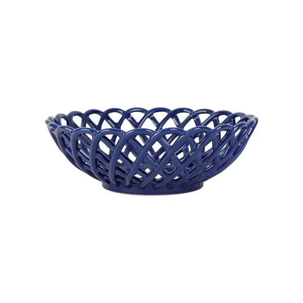 Coupe en grès indigo d20cm - Colorea