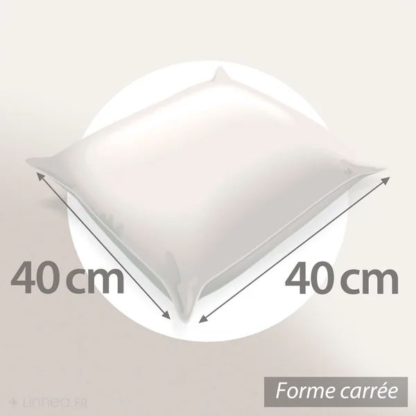 Coussin tufté 40x40 cm collection COLOR modèle amour multicolore
