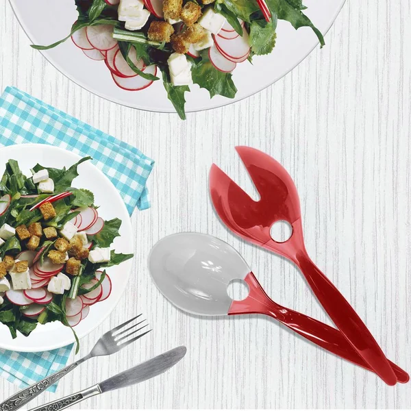 COUVERTS SALADE BICOLORES M24