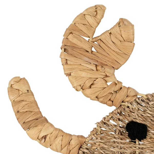 Deco murale crabe en jonc de mer naturel - Eté A La Mer