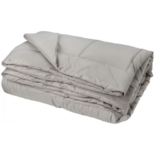 Dessus de lit polyester microfibre 260x240 cm LAZY beige galet 150 g/m2