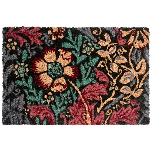 Deurmat ILLIAMNA Meerkleurig 40 x 60 cm Bloem Kokos