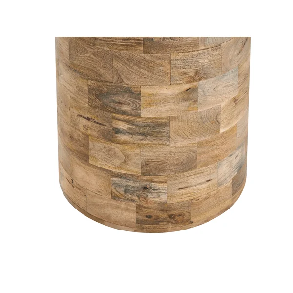 Dining Table MURTLE Light Brown 110 cm 110 cm Mango Wood
