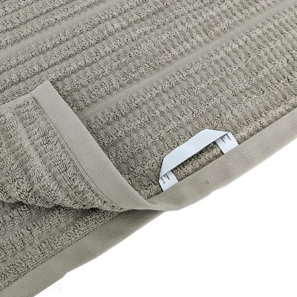 Drap de douche en fils retors 70x140 cm pur coton collection SWELL vert