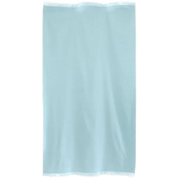 Drap de plage fouta en 100% coton 100x180 cm SOFIA vert pastel