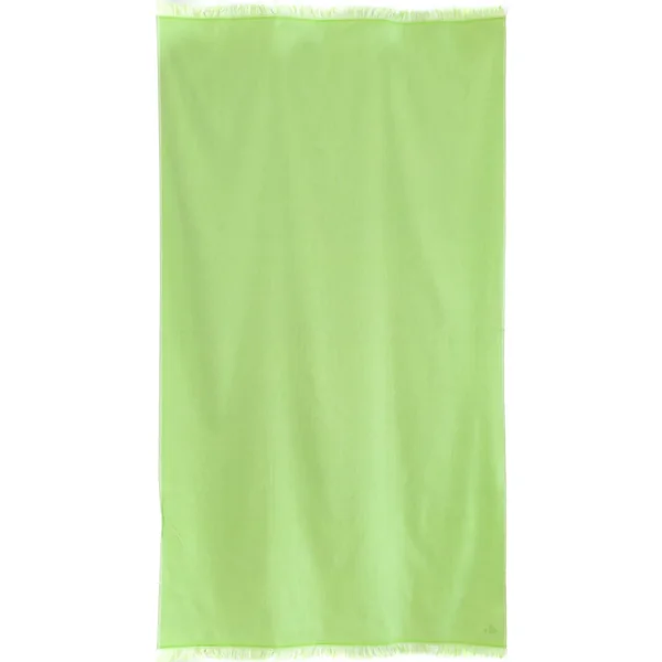 Drap de plage fouta en 100% coton 100x180 cm SOFIA vert pomme