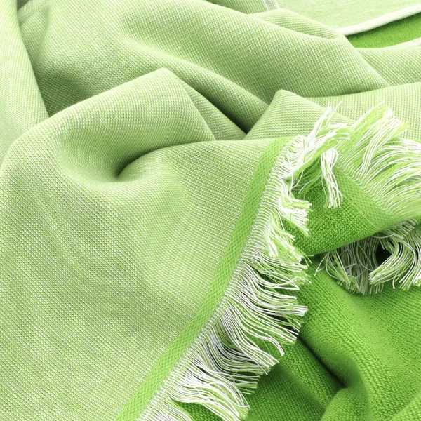 Drap de plage fouta en 100% coton 100x180 cm SOFIA vert pomme