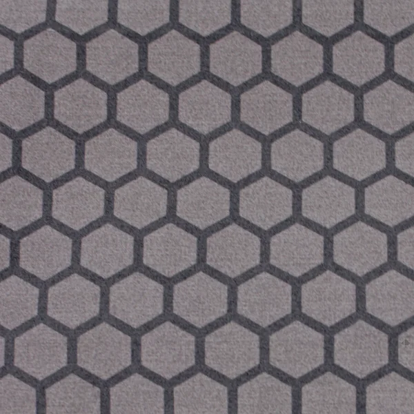 Drap housse imprimé 90x190 cm percale de coton ASIA gris Anthracite Bonnet 40 cm