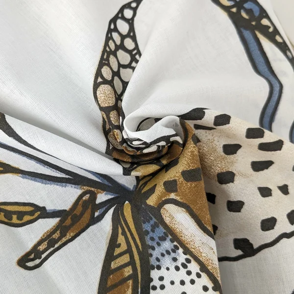 Drap plat 240x310 cm en coton longues fibres PÉNÉLOPE beige Silice