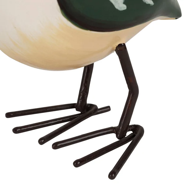 Déco oiseau x3 en fer multicolore - Campagne