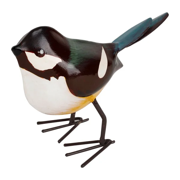 Déco oiseau x3 en fer multicolore - Campagne