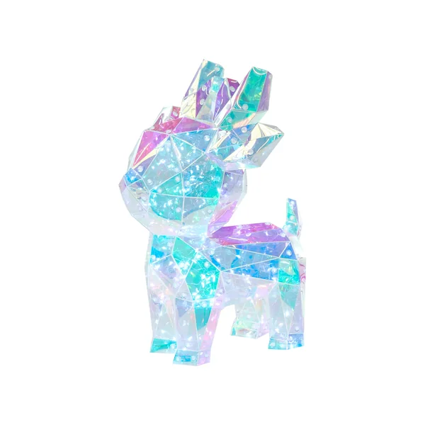 Décoration LED PIENI Renne 35 cm Multicolore