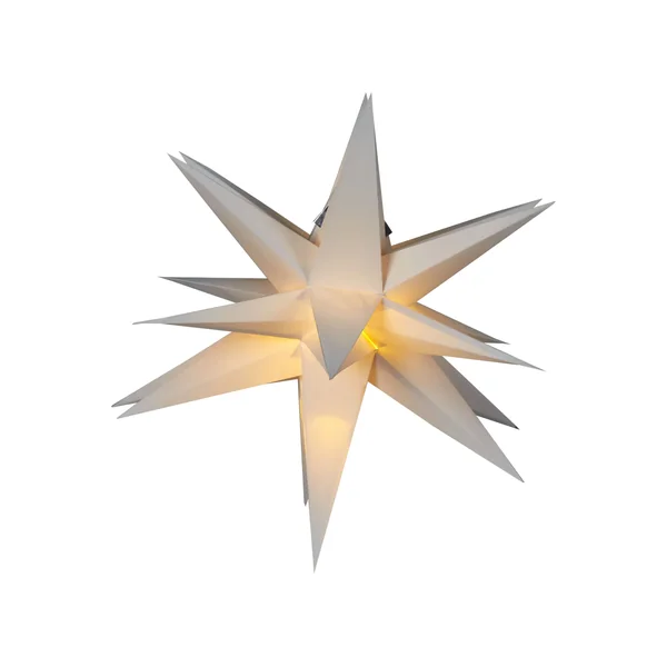 Décoration suspendue LED BHAGIRATHI Étoile 44 cm Blanc cassé