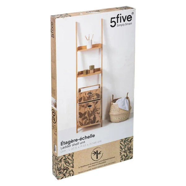 ECHELLE ETAGERE 4 NIVEAUX SICELA BAMBOU