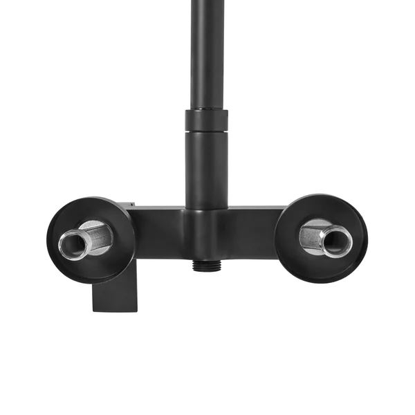 Ensemble de douche avec mitigeur et douche de pluie CATAGENA Noir