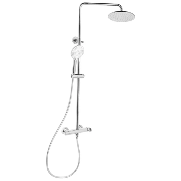 Ensemble de douche avec mitigeur et douche de pluie CATAMARCA Argenté