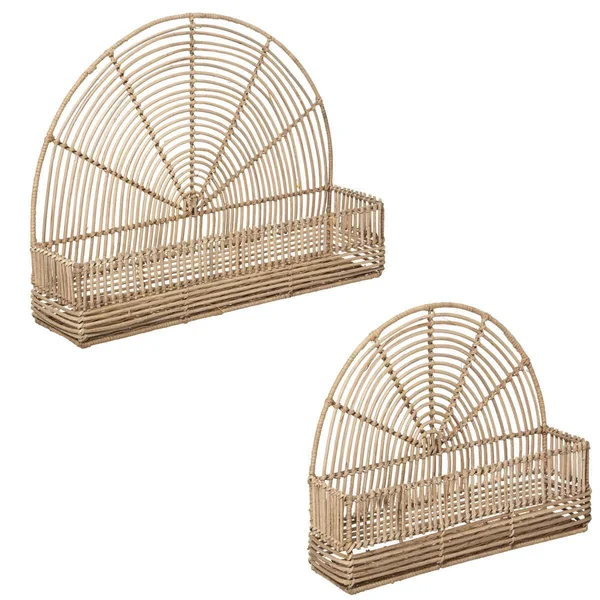 ETAGERE MURALE ROTIN WONDER X2 PIECES