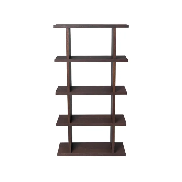 Etagère Bibliothèque KONA 1x4 Chêne teinte foncée FERM LIVING