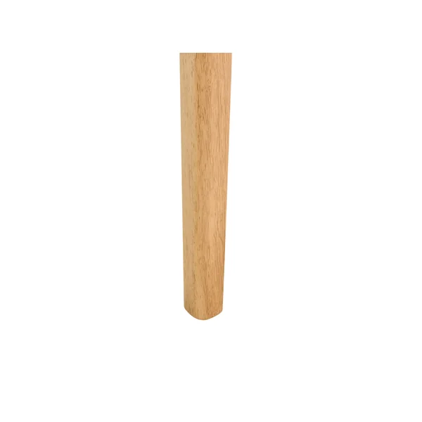 Extending Dining Table DELMAS Light Ash Wood 160/200 cm 90 cm