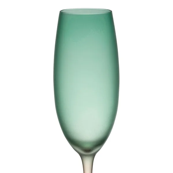 Flute en cristallin vert et corail givré 22cl - Adria