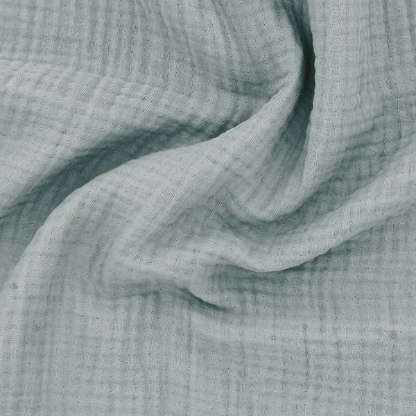 Housse de coussin 40x60 cm 100% coton collection PAROS vert lichen