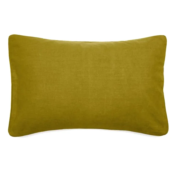 Housse de coussin 40x60 cm 50% lin et 50% coton collection OPERA DECO jasmin