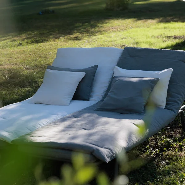 Housse de coussin 45x45 cm 50% lin et 50% coton collection OPERA DECO naturel