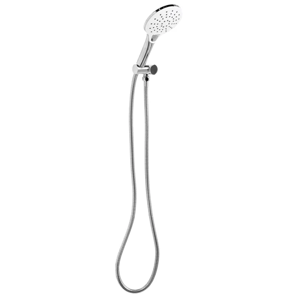 Kit de pommeau de douche avec tuyau flexible IQUIRA 4 modes Argenté
