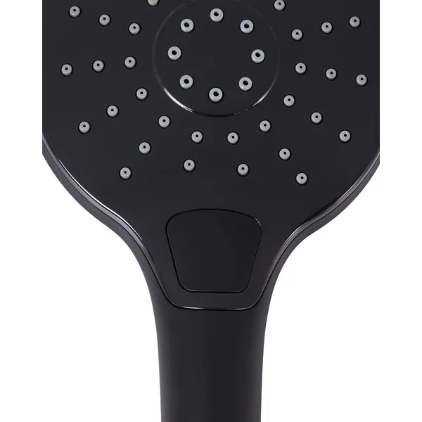 Kit de pommeau de douche avec tuyau flexible IQUIRA 4 modes Noir